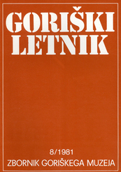 GoriŠki Letnik 8 (1981)