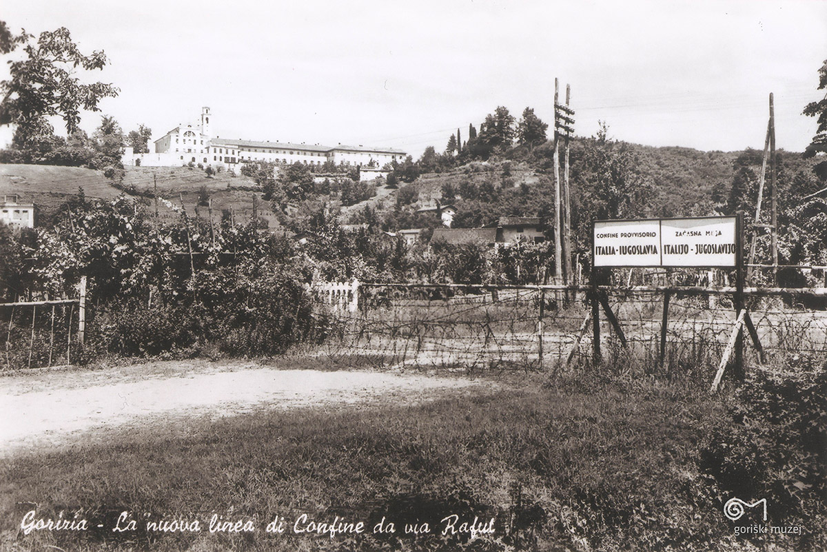 ZG neg. 27868 - Rafut, meja, 1955, razglednica