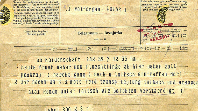 Odhod in vrnitev: begunček Boris in begunka Terezija
